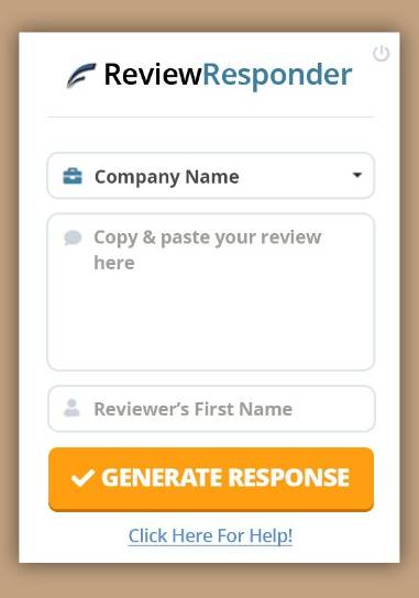 Review Responder for remodeling