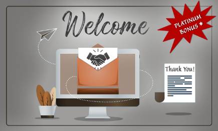bonus done-for-you welcome email platinum plan