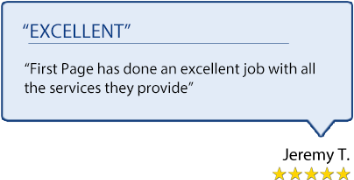 Review: First Page has done an excellent job with all the services they provide.