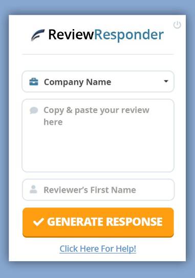 Review Responder for home services
